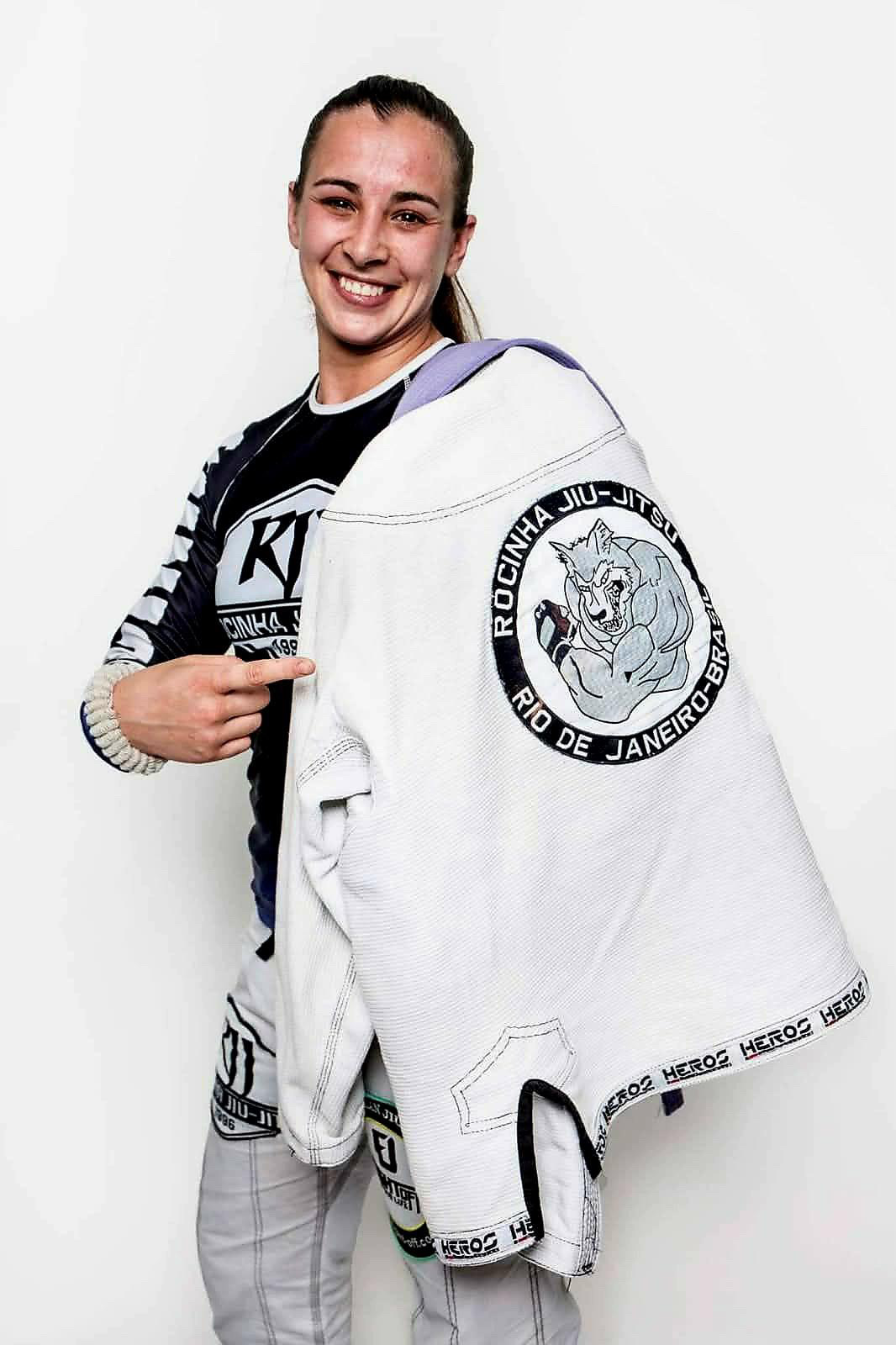 Catherine Luyckx, ceinture noire de BJJ en Belgique, coach à Namur chez Asterion